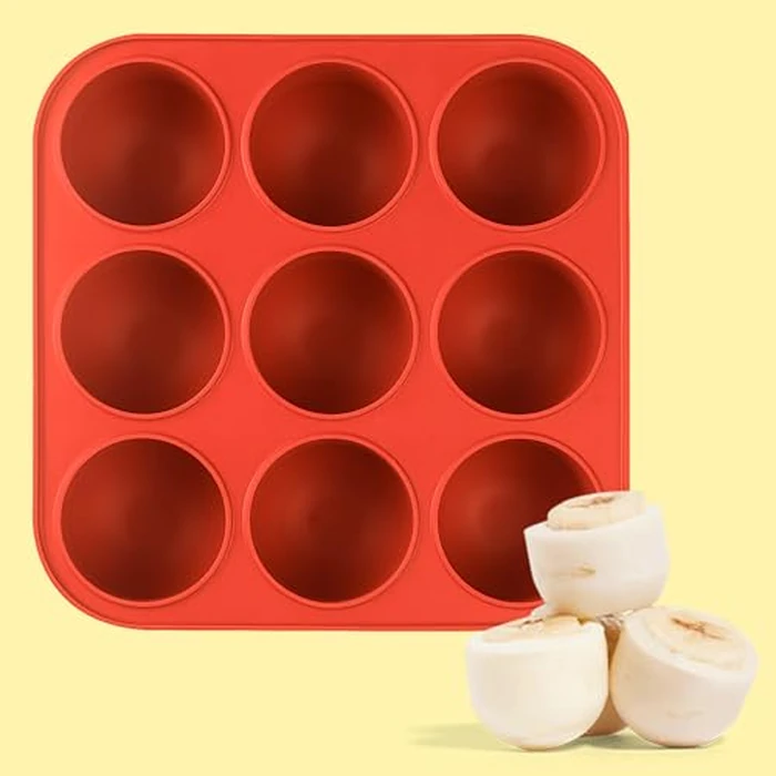 Wilewir 9-Cavity Silicone Frozen Dog Treat Mold for Woof Pupsicle & Power Chewer Pupsicle,Reusable Frozen Dog Treat Tray Mold for Pupsicle Toy (Extra Large) by Wilewir - Image 5