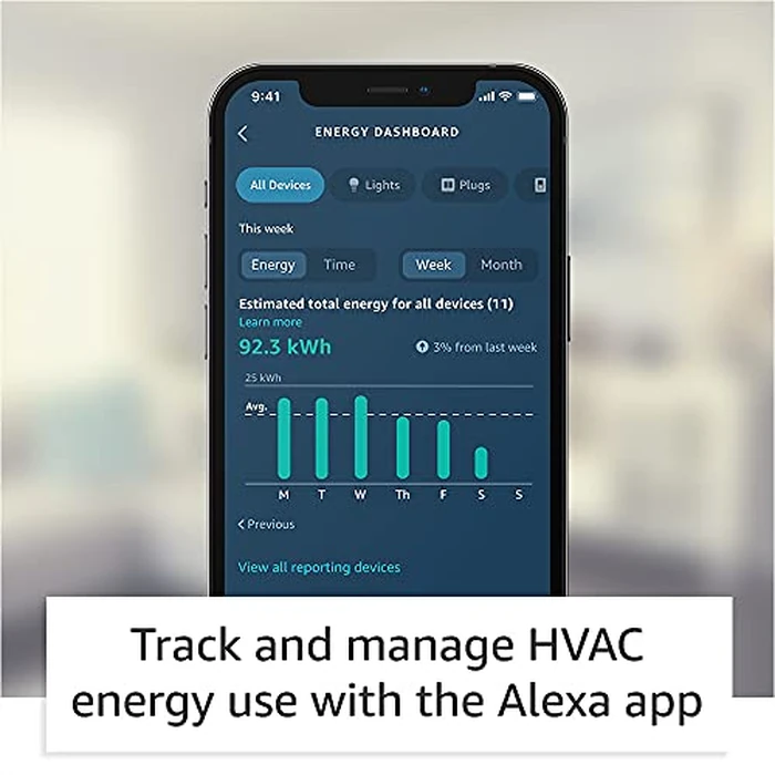 Amazon Smart Thermostat - Save money and energy - Works with Alexa and Ring - C-wire required by Amazon - Image 3