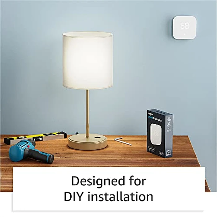 Amazon Smart Thermostat - Save money and energy - Works with Alexa and Ring - C-wire required by Amazon - Image 5
