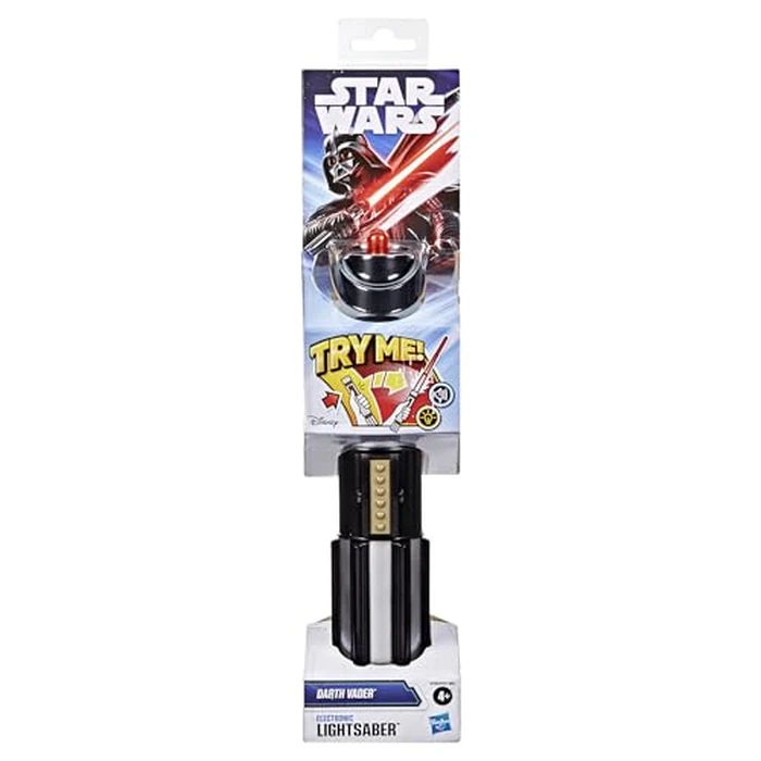 STAR WARS Darth Vader Electronic Red Lightsaber Toy, Light-Up Saber for Kids Ages 4, Costume & Roleplay Accessory for Boys & Girls by STAR WARS - Image 2