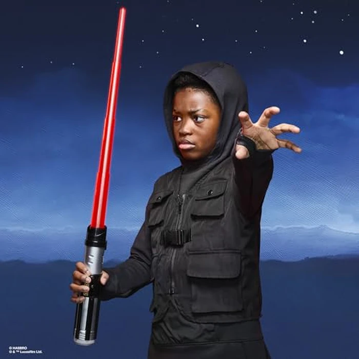STAR WARS Darth Vader Electronic Red Lightsaber Toy, Light-Up Saber for Kids Ages 4, Costume & Roleplay Accessory for Boys & Girls by STAR WARS - Image 4