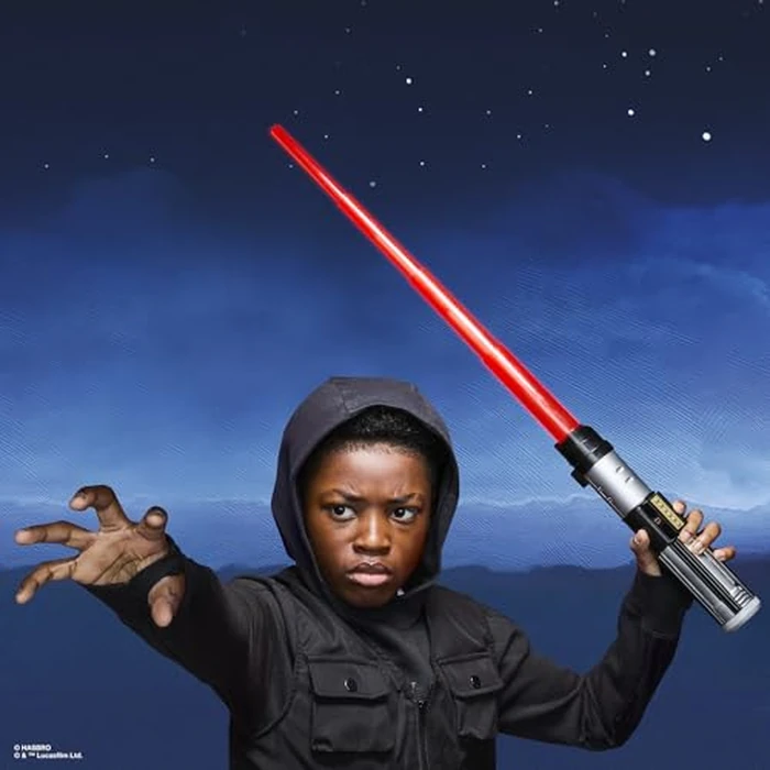 STAR WARS Darth Vader Electronic Red Lightsaber Toy, Light-Up Saber for Kids Ages 4, Costume & Roleplay Accessory for Boys & Girls by STAR WARS - Image 5