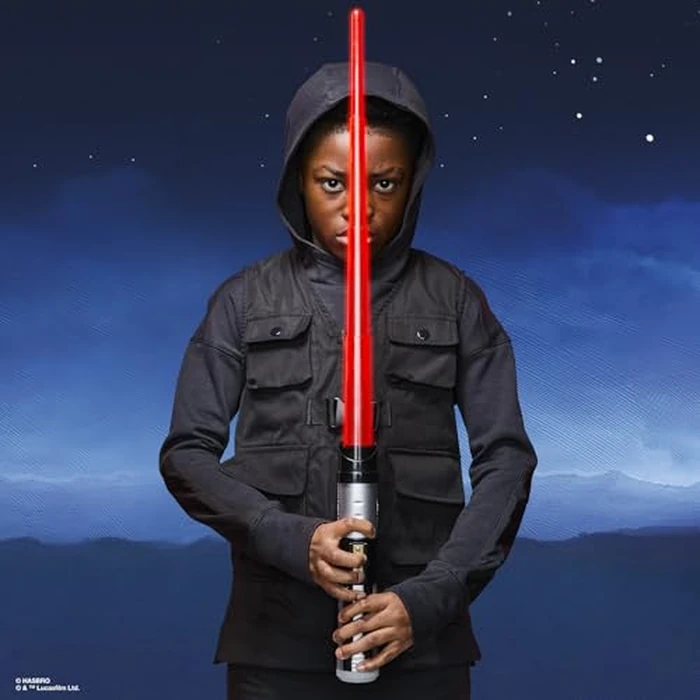 STAR WARS Darth Vader Electronic Red Lightsaber Toy, Light-Up Saber for Kids Ages 4, Costume & Roleplay Accessory for Boys & Girls by STAR WARS - Image 6