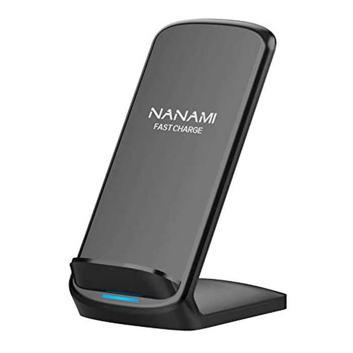 NANAMI Upgraded 15W Fast Wireless Charger, Wireless Charging Stand Compatible with iPhone 16/15/14 Pro Max/13/12/11/XR/XS Max/X/8, Charger for Samsung Galaxy S25/S24/S23/S22/S21/S20 fe/S10/S9 by NANAMI - Used - Very Good condition - CA$22.43