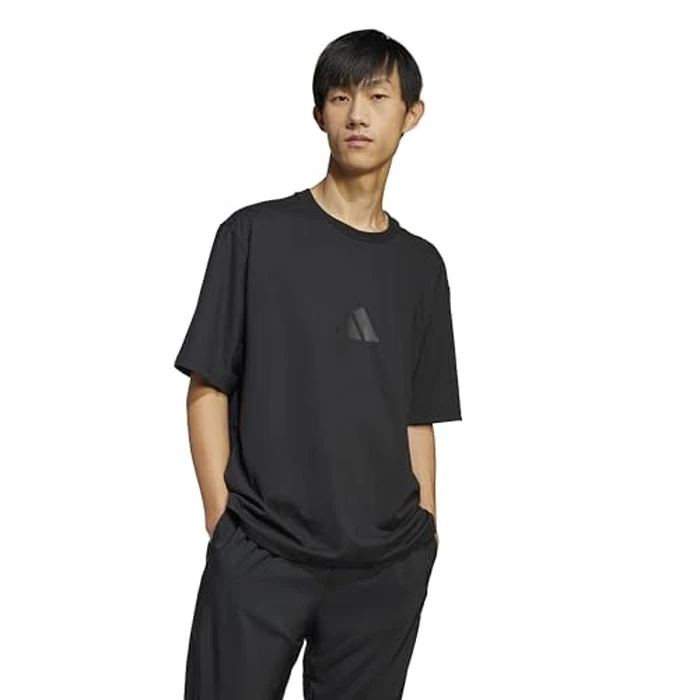 Adidas Men's Z.N.E Sportswear T-Shirt, Black, X-Large by adidas - Image 2