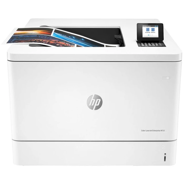 HP Color LaserJet Enterprise M751dn Printer - White by HP - Refurbished - Premium condition