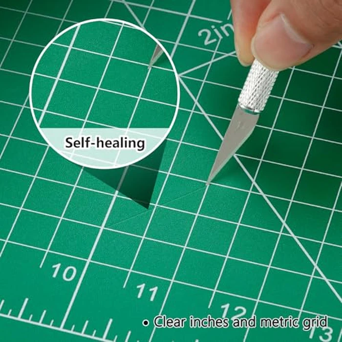 WORKLION 24" x 36" Large Self Healing PVC Cutting Mat, Double Sided, Gridded Rotary Cutting Board for Craft, Fabric, Quilting, Sewing, Scrapbooking - Art Project... by WORKLION - Image 5