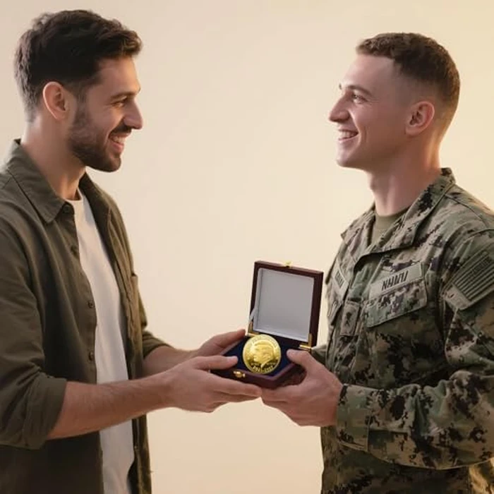 The 47th President Donald J. Trump Coin The Second Presidential Term 2025-2029 Challenge Coins Keepsake Q0259 by Yvhusk - Image 3