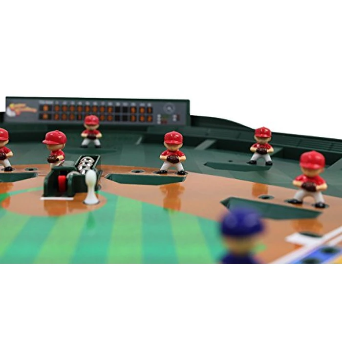 Game Zone Super Stadium Baseball Game - Realistic Tabletop Baseball Game for 2 Players Ages 6+ by Game Zone - Used - Like New condition