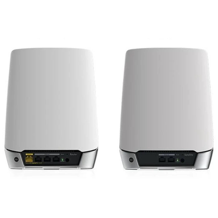 Netgear RBK753 Orbi WiFi 6 Mesh System Router + 2 Satellites - White by Netgear - Image 4