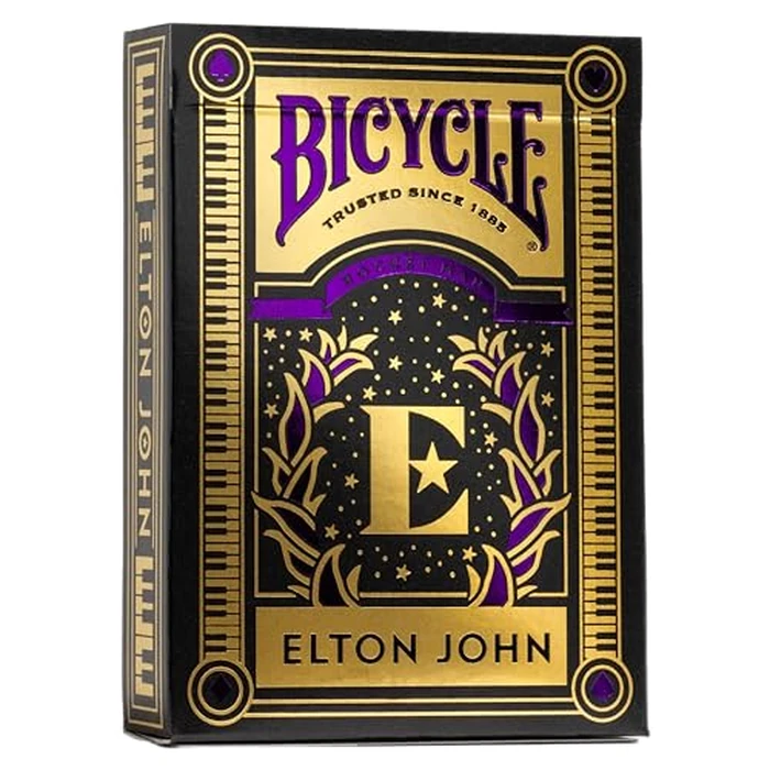 Bicycle Elton John Purple Playing Cards, 1 Deck by Bicycle - Used - Like New condition - US$11.44