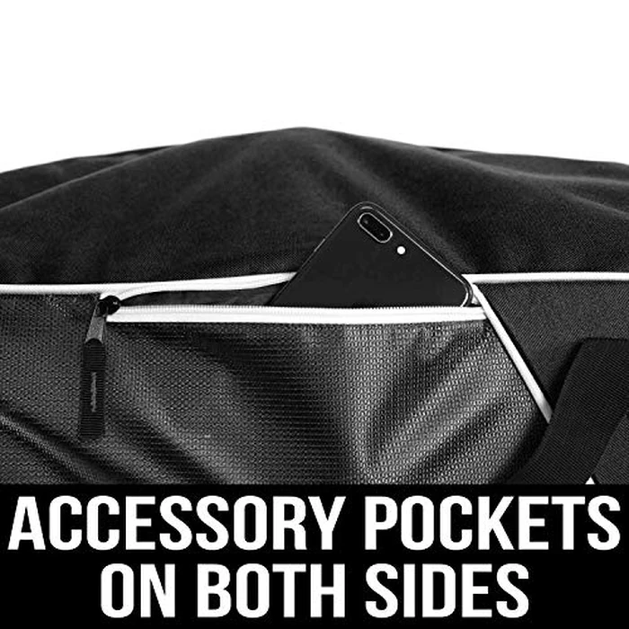 Athletico Rolling Baseball Bag - Wheeled Bat, TBall, & Softball Equipment for Youth, Kids, and Adults (Black) by Athletico - Image 8