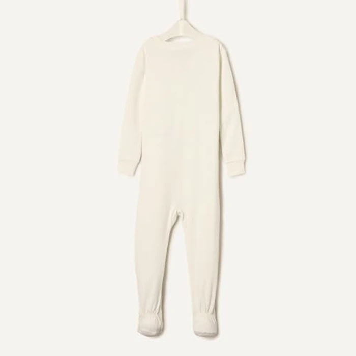 Amazon Essentials Unisex_baby Tight Fit Cotton Footed Pajama (2 Pack), Ivory/Pale Green, 18 Months by Amazon Essentials - Image 6