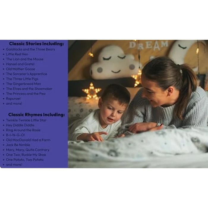 365 Bedtime Stories and Rhymes: Short Bedtime Stories, Nursery Rhymes and Fairy Tales Collections for Children by Cottage Door Press - Image 3