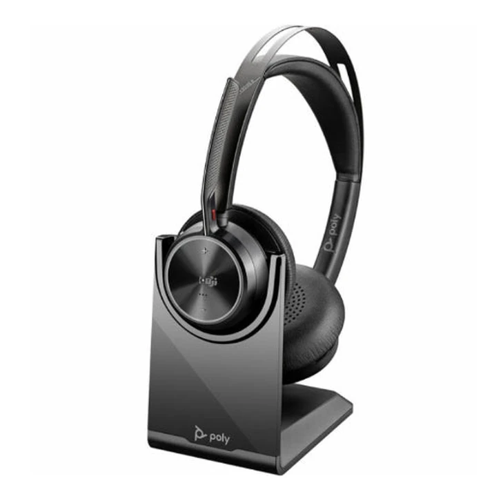 Poly com Voyager Focus 2 UC USB-C Headset with Charge Stand (VFOCUS2) - Black by Poly - Refurbished - Excellent condition - US$338.99