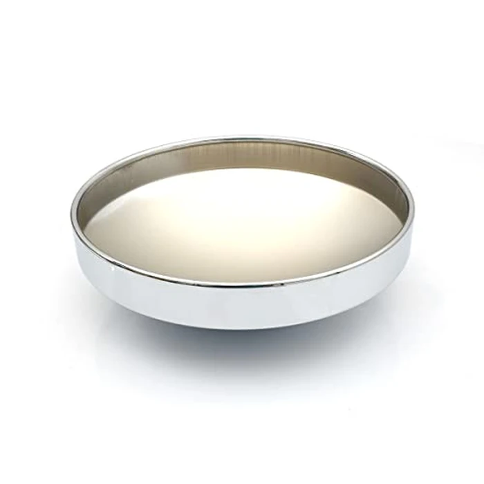 P SEPEY 8 Inch Chrome Dome Style Hub Caps Front Rear Axle Cap Wheel Covers Set for Semi Truck (4 pcs) for Kenworth Peterbilt Freightliner by P SEPEY - Image 7