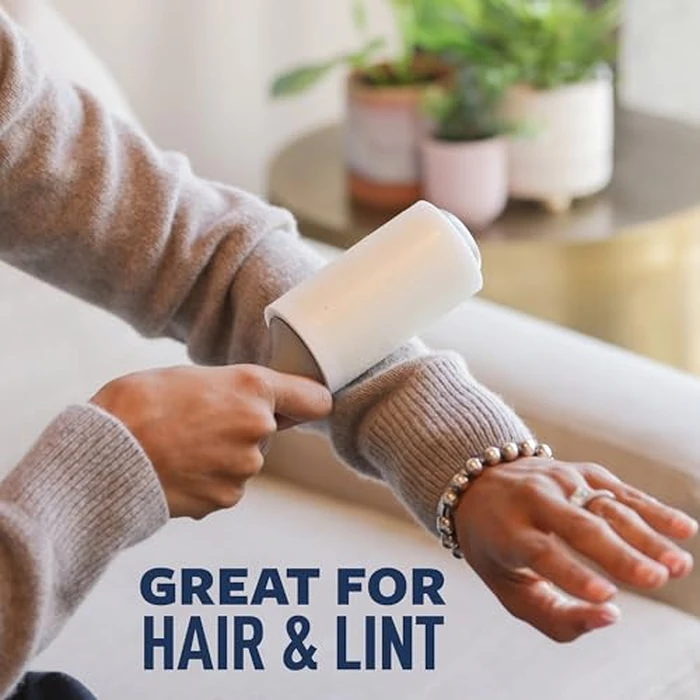 Scotch-Brite Lint Roller Value Pack, Works Great On Pet Hair, 5 Rollers, 95 Sheets Per Roller, 475 Sheets Total by Scotch-Brite - Image 4