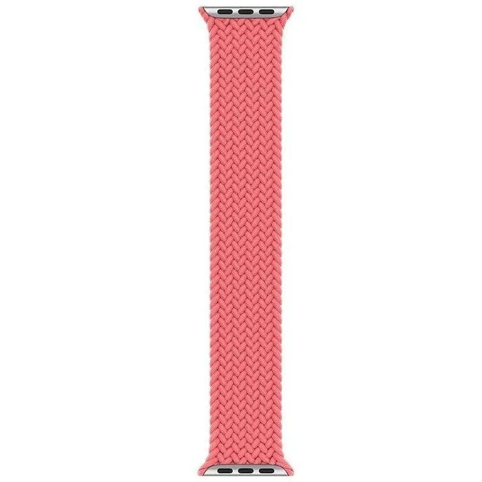 Apple Watch Braided Solo Loop (45mm) - Guava - Size 10 by Apple - Refurbished - Excellent condition