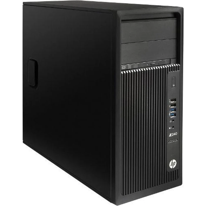 HP Z240 Workstation Tower Desktop - Intel Xeon E3-1230 v5 3.4GHz - 256GB - Black - 16GB RAM by HP - Image 2