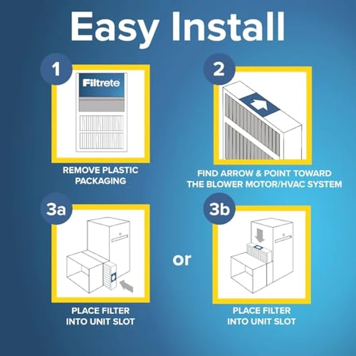 Filtrete 16x25x5 AC Furnace Air Filter, MPR 1000, MERV 11, Fits Lennox Devices, Allergen Defense, Electrostatic Air Cleaning Filter, 2-Pack (actual size 15.63 x 24.74 x 4.31) by Filtrete - Image 3