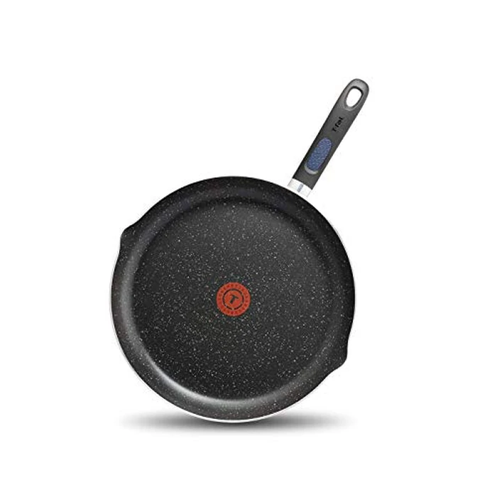 T-FAL Signature 32cm Frypan Non Stick Non Toxic Frying Pan, Thermo-Spot Heat Indicator, Dishwasher Safe, Black by T-Fal - Used - Good condition