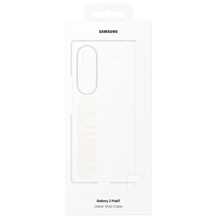 Samsung Clear Grip Phone Case for Samsung Galaxy Z Fold7 - Clear by Samsung - Image 6