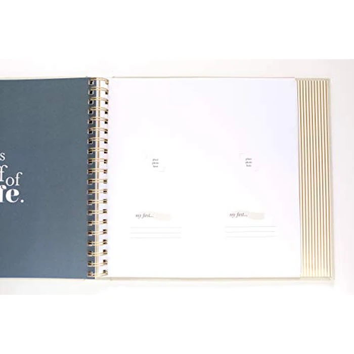 The Baby Memory Book: Beautiful Modern Baby Book and Scrapbook for Baby's First Years to Track Special Moments, Milestones and Growth from Pregnancy to First 5 Years by Paper Peony Press - Image 9