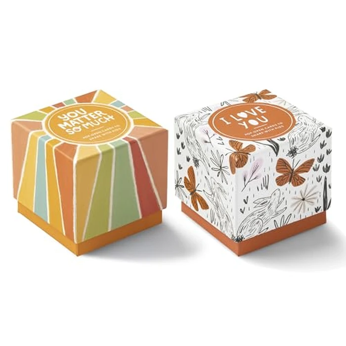 Compendium ThoughtFulls for Kids - 2-Pack of You Matter So Much, I Love You - 60 Pop-Open Cards to Share with Kids, Each with a Different Inspiring Message Inside by Compendium - Used - Acceptable condition - CA$14.66