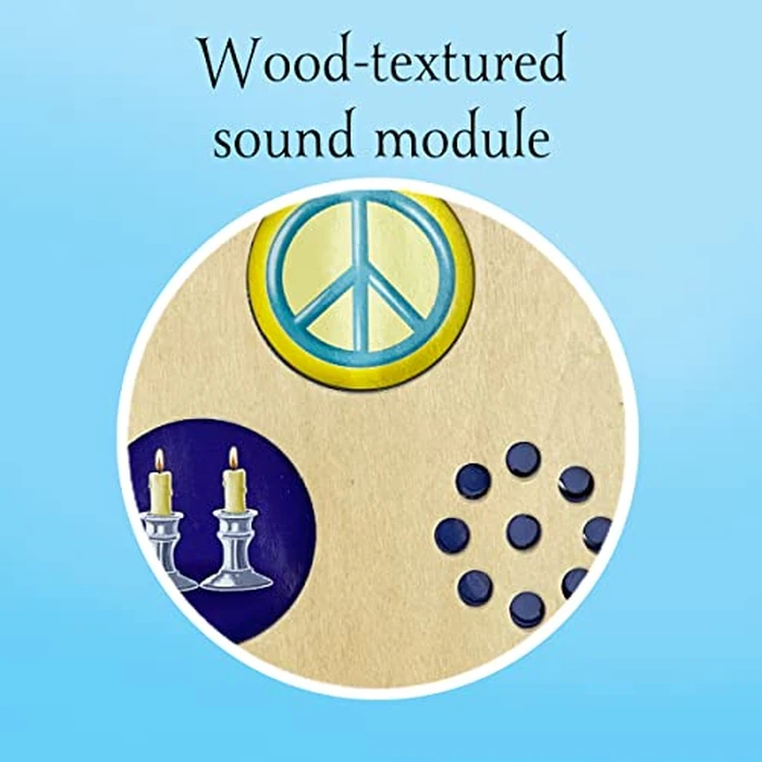 Best-Loved Jewish Songs for Hanukkah, Passover, Shabbat, Rosh Hashanah, Yom Kippur, Sukkot, Purim And More. A Children's Sound Book for Kids by Cottage Door Press - Image 6