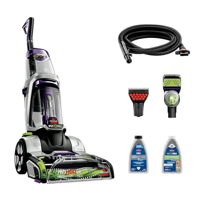 BISSELL ProHeat 2X Revolution Pet Pro Plus, 3588F, Upright Deep Cleaner, 30-minute Dry Time, Dual Dirt Lifter Powerbrush, Hose & Tool Attachment, Pet Upholstery and Tough Stain Tool Included by Bissell - Image 1