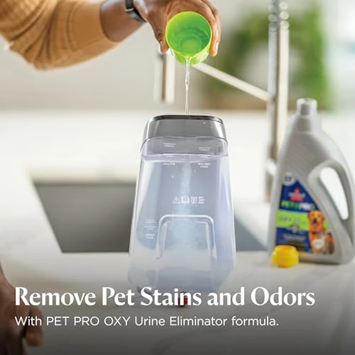 BISSELL ProHeat 2X Revolution Pet Pro Plus, 3588F, Upright Deep Cleaner, 30-minute Dry Time, Dual Dirt Lifter Powerbrush, Hose & Tool Attachment, Pet Upholstery and Tough Stain Tool Included by Bissell - Image 7