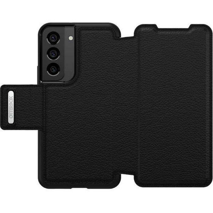 Otterbox Strada Series Wallet Phone Case for Galaxy S22 - Shadow (Black) by Otterbox - Image 3