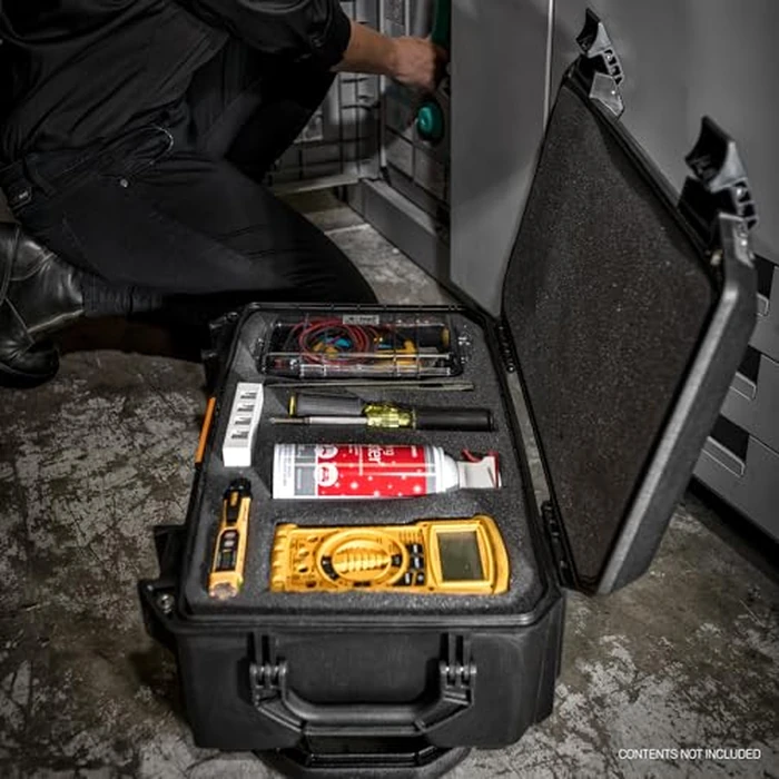 Vault by Pelican - V525 Case with Foam for Equipment, Electronics Gear, Camera, Drone (Black) by Pelican - Image 4
