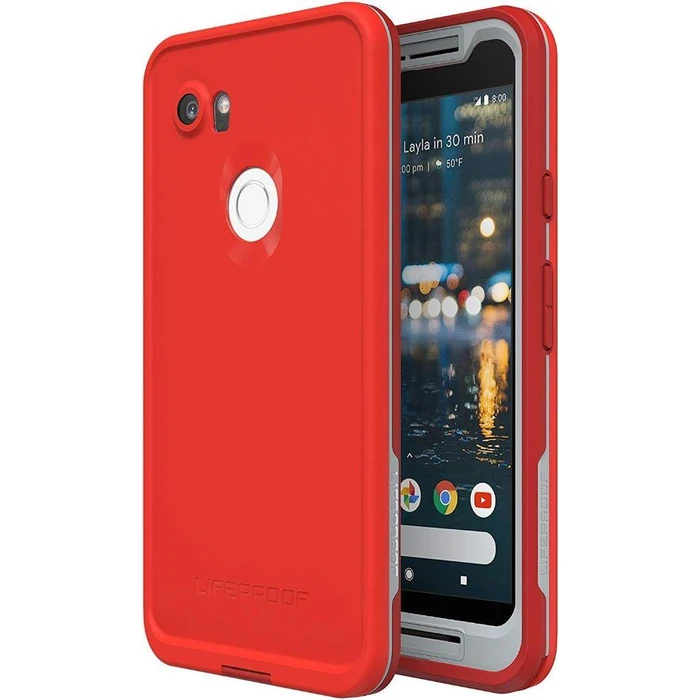 LifeProof FRE Series Phone Case for Google Pixel 2 XL - Cherry Tomato by LifeProof - Refurbished - Brand New condition - US$39.98