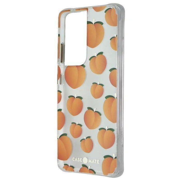 Case-Mate Prints Series Phone Case for Samsung Galaxy S21 Ultra 5G - Just Peachy by Case-Mate - Refurbished - Brand New condition - US$8.28