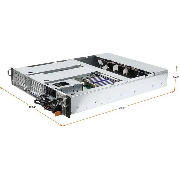 ASRock Rack 2U2E-F/ICX2 2U Rackmount Server Barebone by ASRock Rack - Image 3