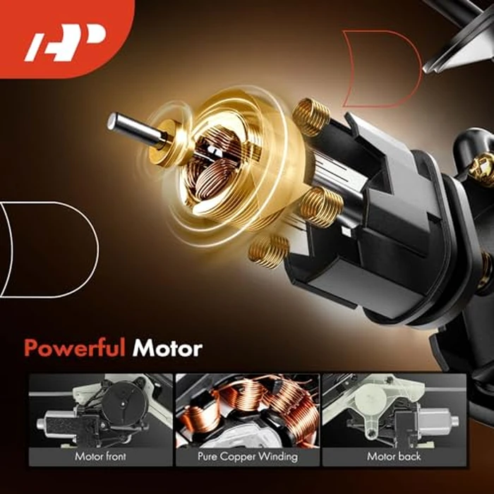 A-Premium Power Window Regulator with Motor Compatible with Land Rover Discovery L462 2017-2020 with Auto-up Front Driver Side by A-premium - Image 4
