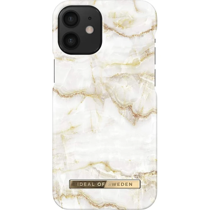 iDeal of Sweden Fashion Phone Case for iPhone 12 mini - Golden Pearl Marble by iDeal of Sweden - Refurbished - Brand New condition