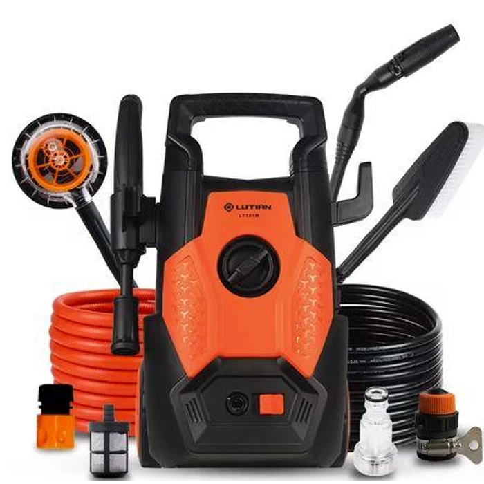 Lutian LT303 Series Motor High Pressure Cleaner - Black/Orange by Lutian - Image 3