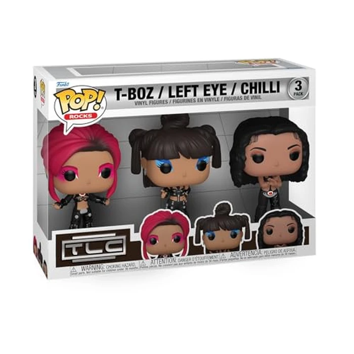 Funko Pop! Rocks: T-Box, Left Eye, Chilli 3-Pack by Funko - Image 1