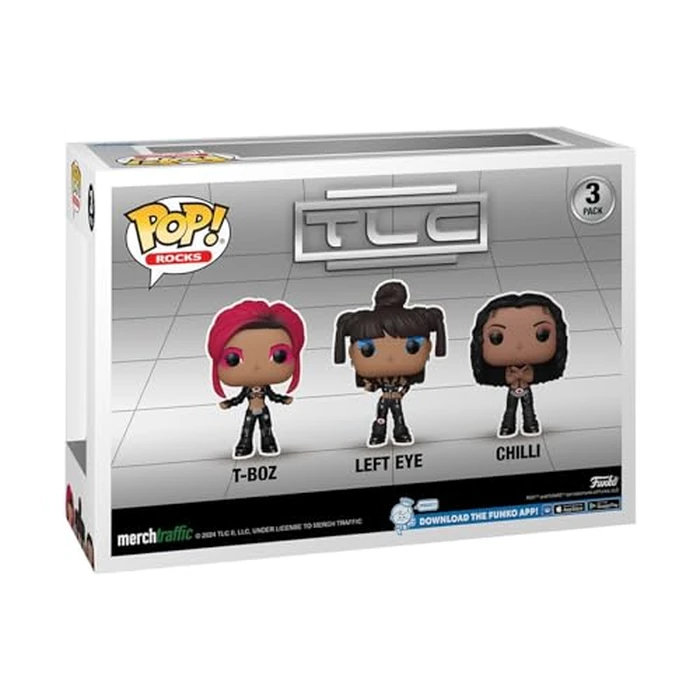 Funko Pop! Rocks: T-Box, Left Eye, Chilli 3-Pack by Funko - Image 3