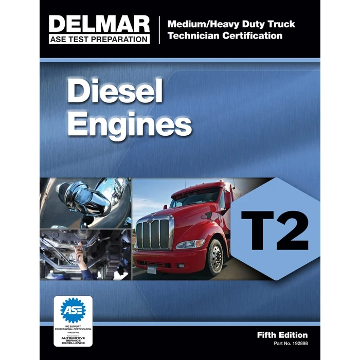 ASE Test Preparation - T2 Diesel Engines (ASE Test Preparation: Medium-Heavy Truck Certification Series) by Cengage Learning - Used - Like New condition