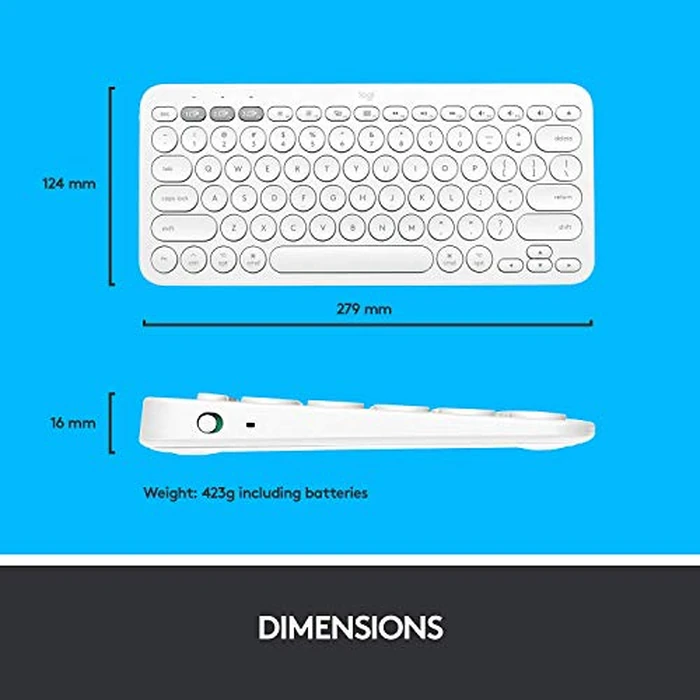 Logitech K380 Wireless Bluetooth Keyboard for Mac (Renewed) by Logitech - Image 8