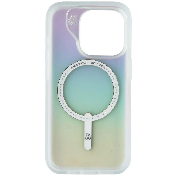 Zagg Milan Snap Ultra Slim Phone Case with MagSafe for iPhone 15 Pro - Iridescent by Zagg - Image 3