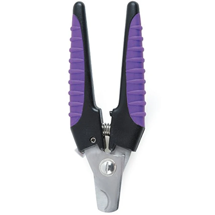 Master Grooming Tools Ergonomic Professional Nail Clipper, Large, Purple by Master Grooming Tools - Used - Like New condition - CA$12.68