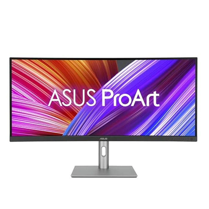 ASUS ProArt Display 34” Ultrawide Curved Professional HDR Monitor (PA34VCNV) - IPS, 21:9 3440 x 1440, 3800R Curve, 100% sRGB/Rec709, ΔE<2, Calman Verified, USB-C Docking PD 96W, RJ45, 3 Year Warranty by ASUS - Used - Very Good condition - US$495.00