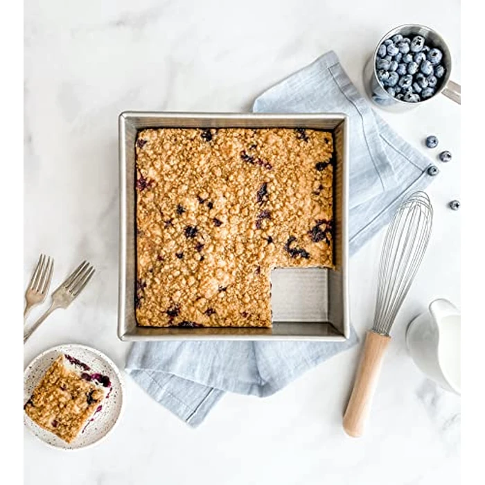 USA Pan Bakeware Nonstick Square Cake Pan, 9 Inch, Aluminized Steel by USA Pan - Image 2