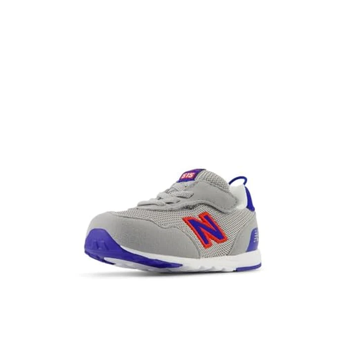 New Balance Kid's 515 V1 NEW-B Hook & Loop Sneaker, Raincloud/Team Royal, 2 M Infant by New Balance - Used - Acceptable condition - US$13.40