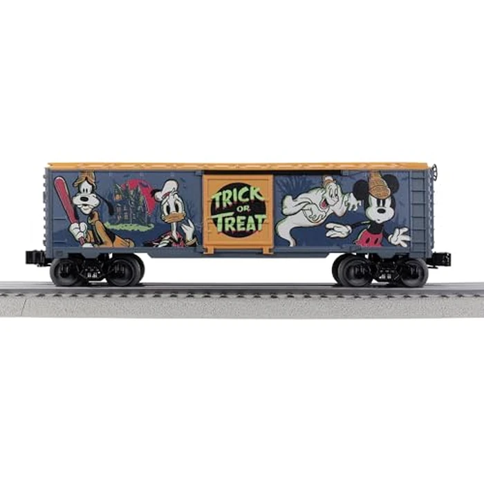 Lionel Disney Mickey & Friends “Lonesome Ghosts” O Gauge Boxcar, Glow-in-the-Dark Model Train Car with Diecast Trucks, Operating Couplers, Age 14+ by Lionel - Image 3