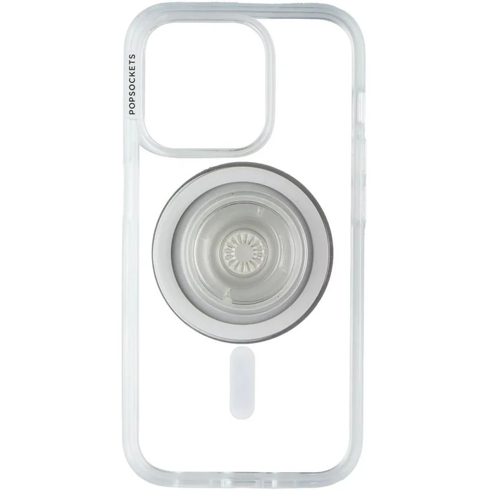 PopSockets PopCase with MagSafe for iPhone 15 Pro Max - Clear by PopSockets - Refurbished - Brand New condition - US$39.93